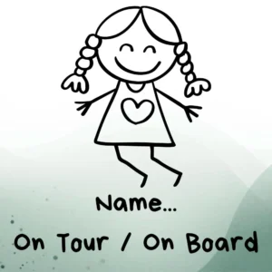 Baby on Board Sticker personalisiert